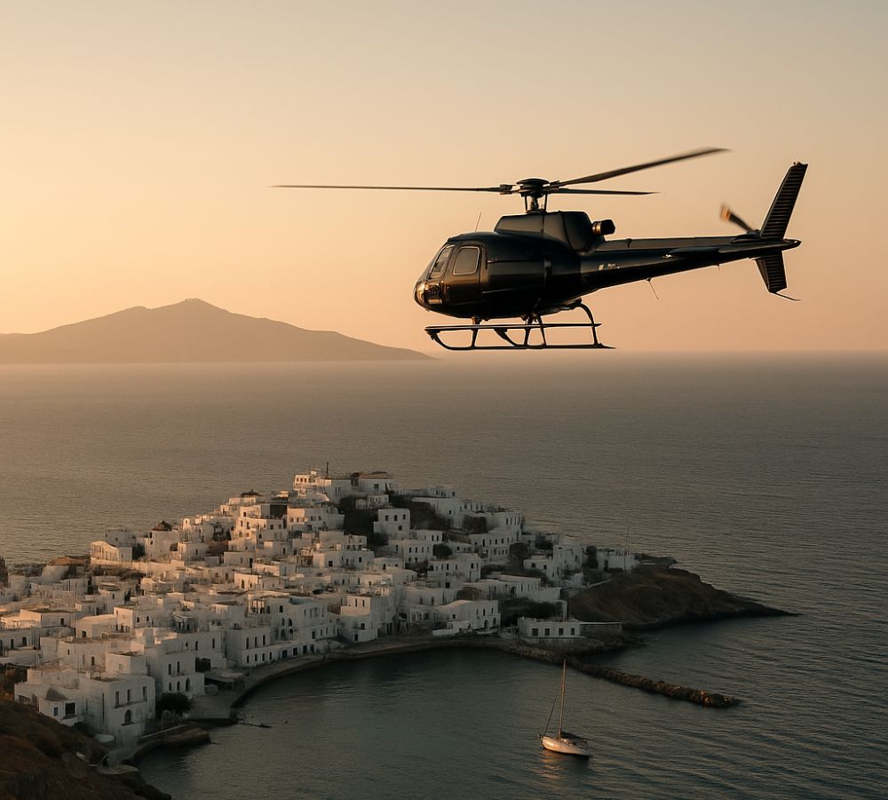 Island Hopping by Helicopter